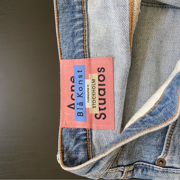 Acne Studios Max Mid Jean. men’s 31, hemmed to a 31 length - Picture 2 of 5